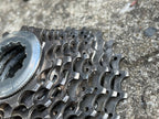 Used Shimano Dura Ace CS-7700 12-23T 9 Speed Cassette Titanium Road Gravel Bike TI-Bicycle Bin