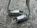 Used Shimano 600 AX Aero Brake Levers Vintage Retro Road Bike Drop Bar Silver Alloy-Bicycle Bin