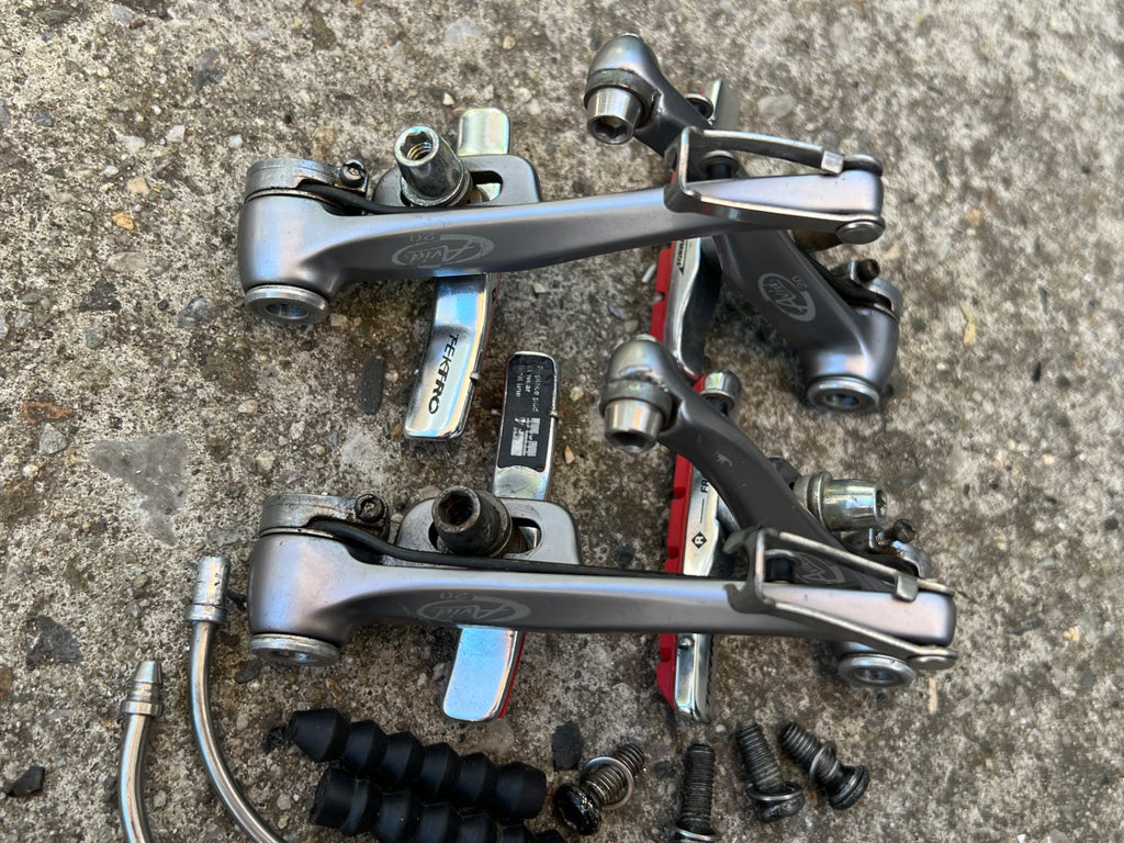 Avid 2.0 Brake Set V Brakes Vintage MTB Mountain Bike XC Gray Retro  - Image 5