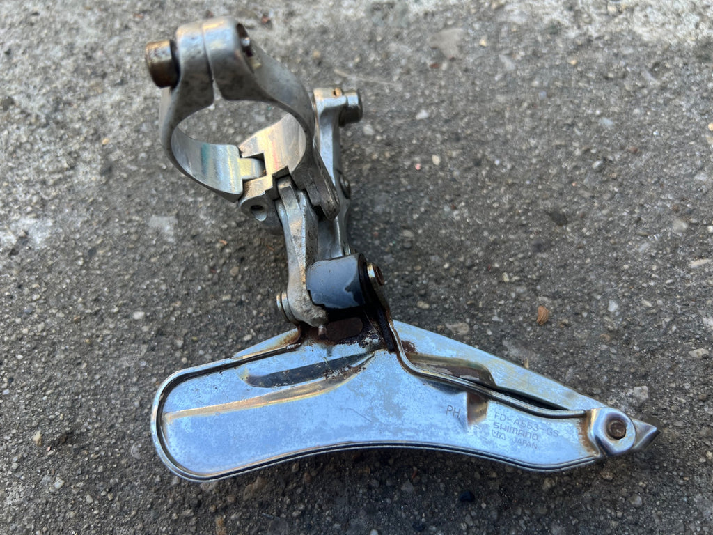 Shimano RX100 FD-A553-GS 28.6mm Bottom Pull Triple Front Derailleur Road Touring - Image 5