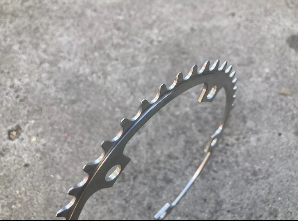 NOS Mavic 45T 144BCD Chainring Silver Vintage Fits Campy 600 Road Bike Retro - Image 5