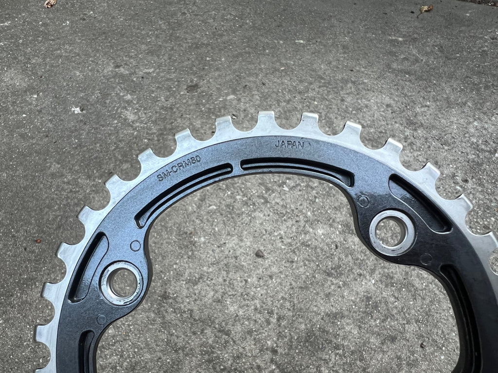 Shimano SM-CRM80 34T 96BCD Asymmetrical 1x11 Chainring Deore XT M8000 Steel  - Image 5