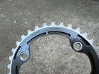 Used Shimano SM-CRM80 34T 96BCD Asymmetrical 1x11 Chainring Deore XT M8000 Steel-Bicycle Bin