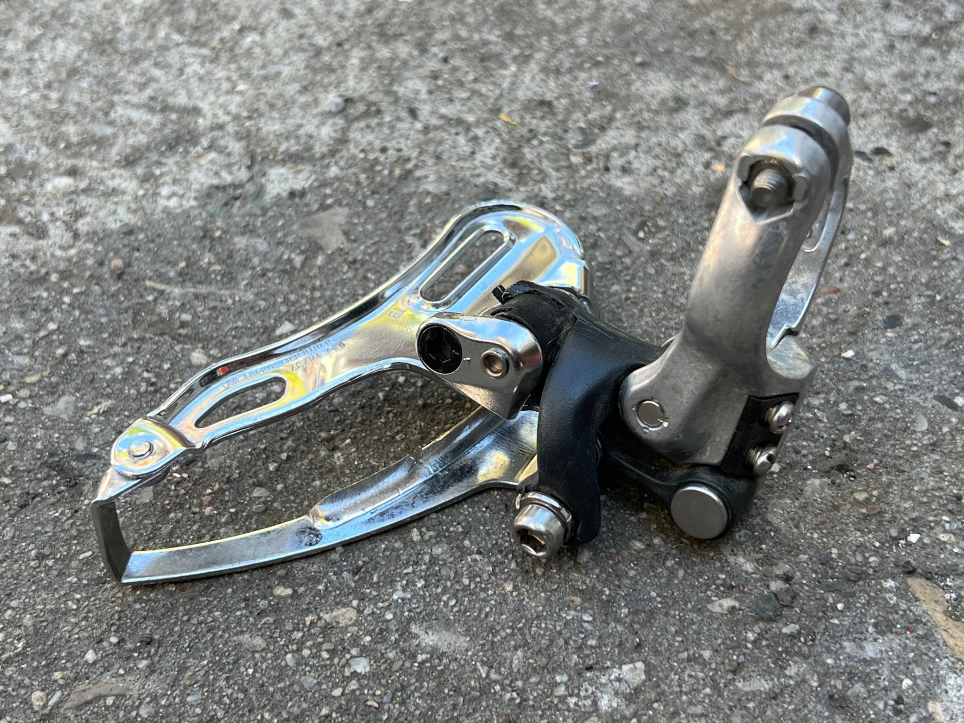 Shimano Deore XT FD-M737 31.8mm Top Pull Front Derailleur Triple 3x8 Vintage - Image 5