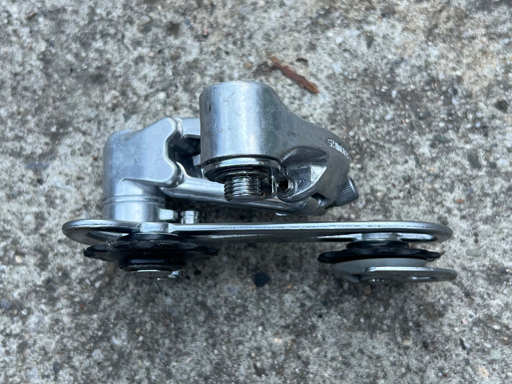 Used REBUILT Shimano Deore DE20 Touring Road Rear Derailleur Long Cage Vintage Retro-Bicycle Bin