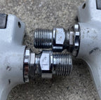 Used Shimano PD-7401 Dura Ace Look Clipless Pedals Vintage Retro Road Gray Silver-Bicycle Bin