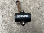 Used Titec 25.4x135mm 1 1/8” Threadless Stem Vintage Retro MTB Mountain Bike Black-Bicycle Bin