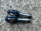 Used Speedplay Zero Clipless Pedals Vintage Road Gravel Bike Blue Stainless Steel-Bicycle Bin