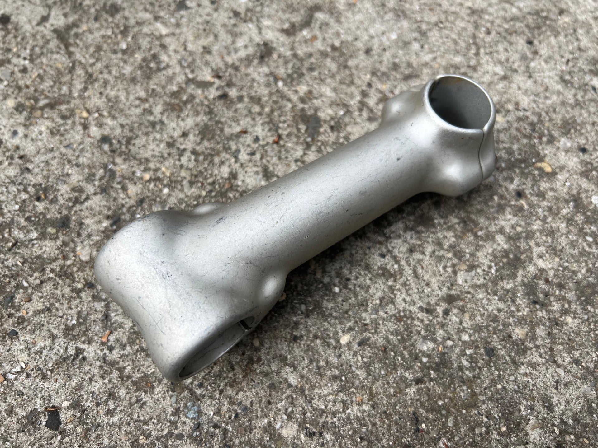 Bontrager 25.4x120mm 1 1/8” Threadless Stem Vintage Retro MTB Gray Mountain Bike - Image 5