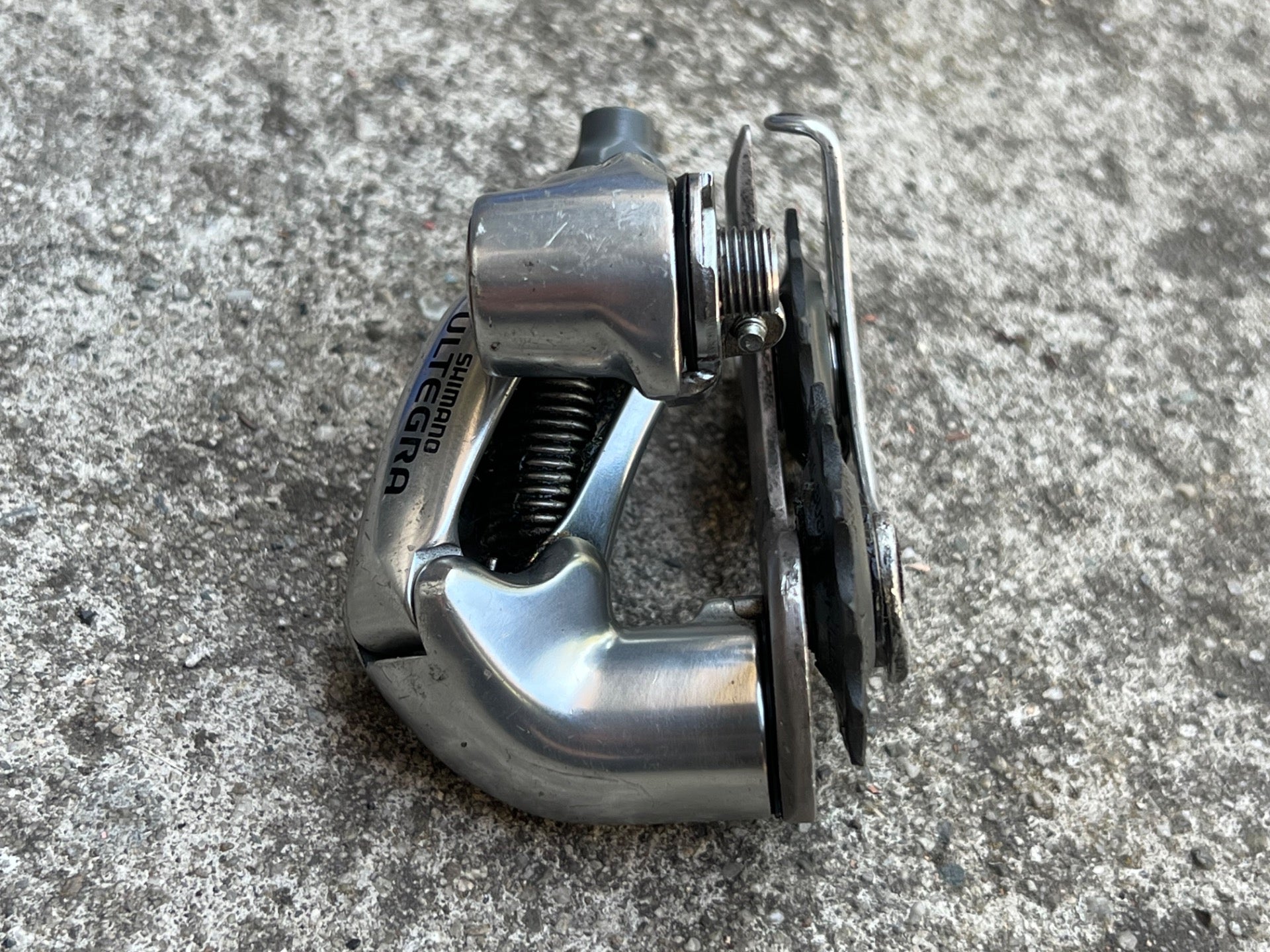 Shimano Ultegra RD-6500 9 Speed Short Cage Rear Derailleur Silver Road Vintage  - Image 6