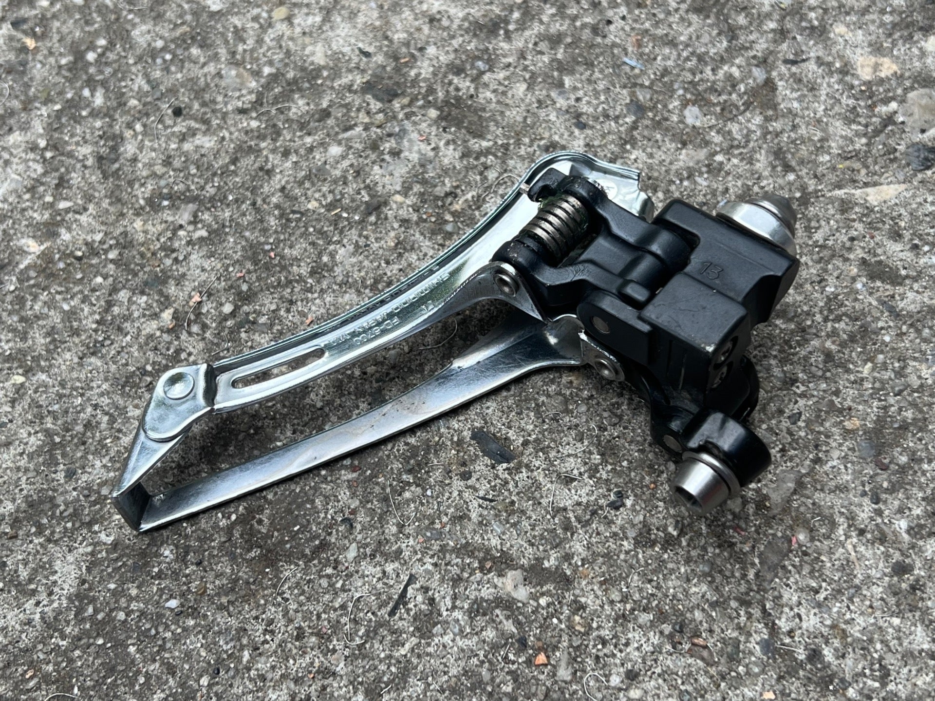 Shimano 105 FD-5700 Front Derailleur Braze On Bottom Pull Double Road 2x10 Speed - Image 5