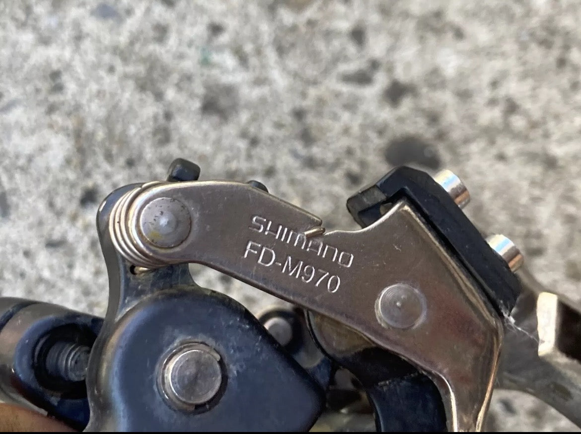 Shimano XTR FD-M970 34.9mm Front Derailleur Top Pull Low Clamp MTB Triple Retro - Image 5