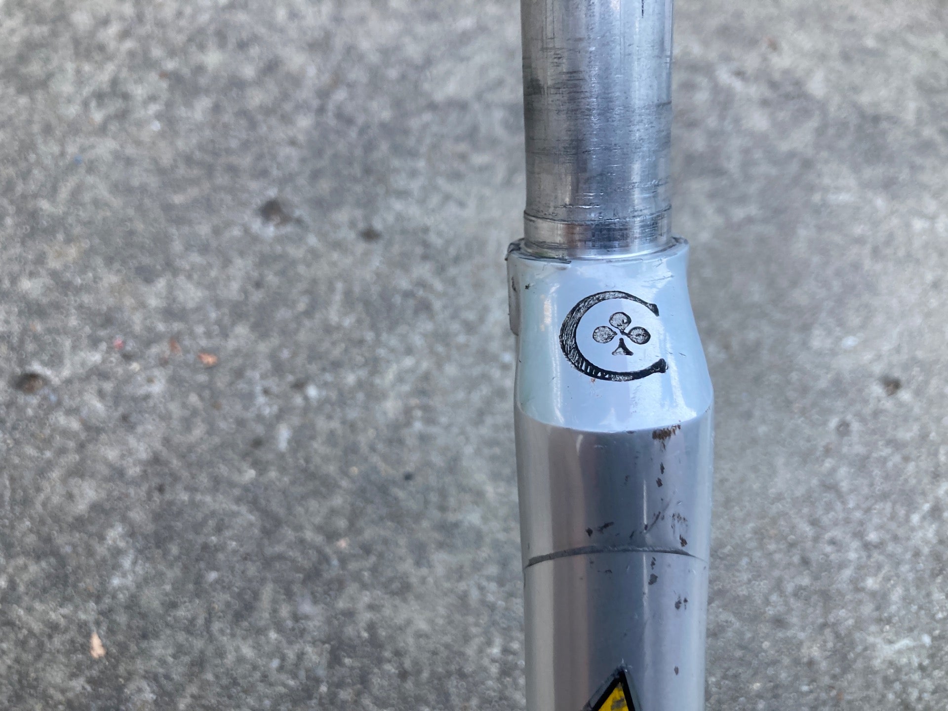 Colnago Aluminum Fork 700c 1” 8.75” Threaded Steerer Vintage Retro Road Bike  - Image 9