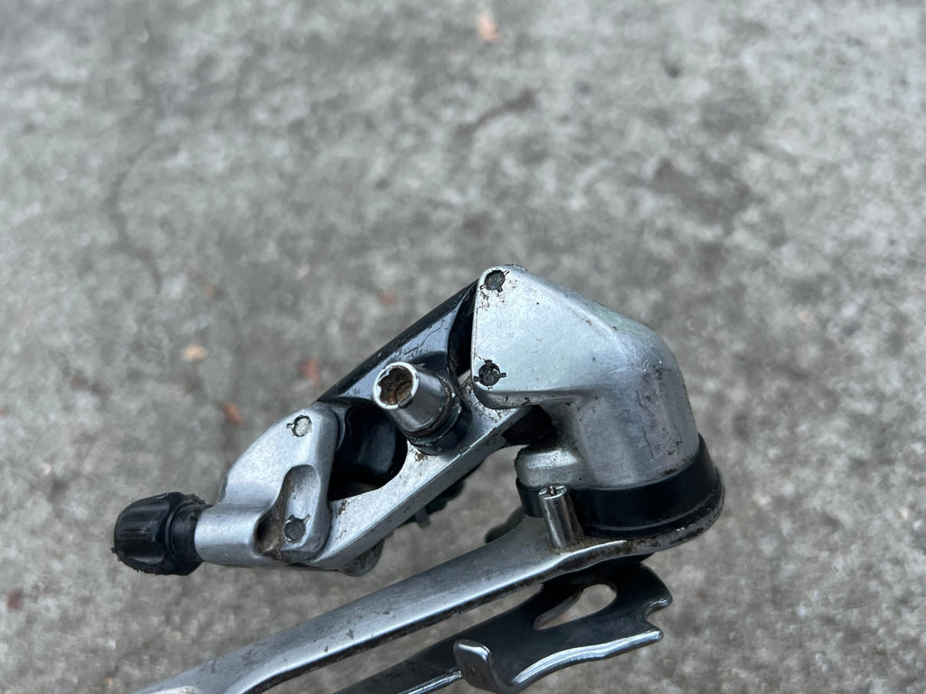 Used Shimano Deore XT M735 Rear Derailleur Long Cage 7 Speed Vintage MTB Retro-Bicycle Bin