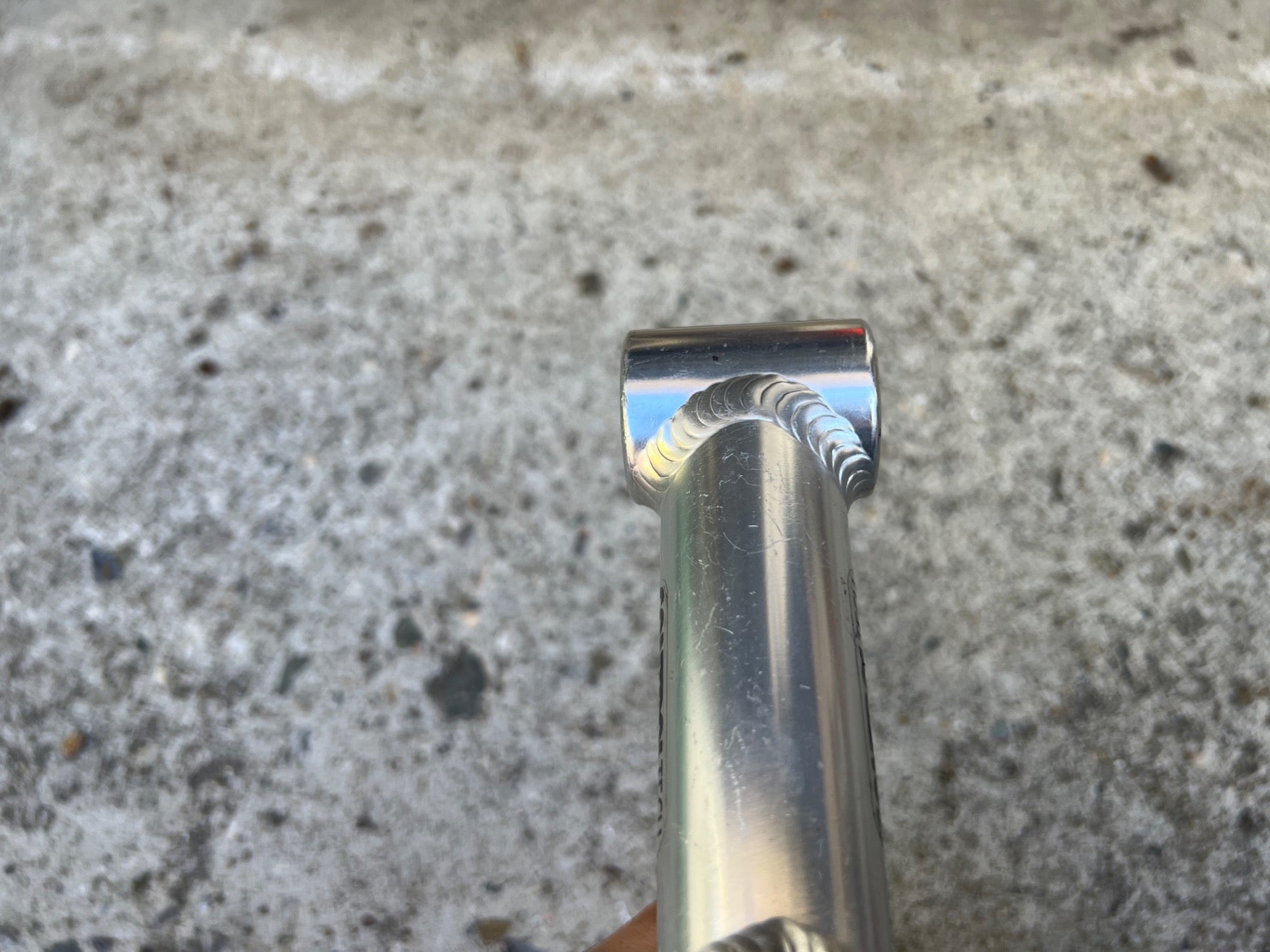 Control Tech 110x26.0mm Quill Stem 1” 15 Degree Drop Road Track Silver Vintage - Image 5