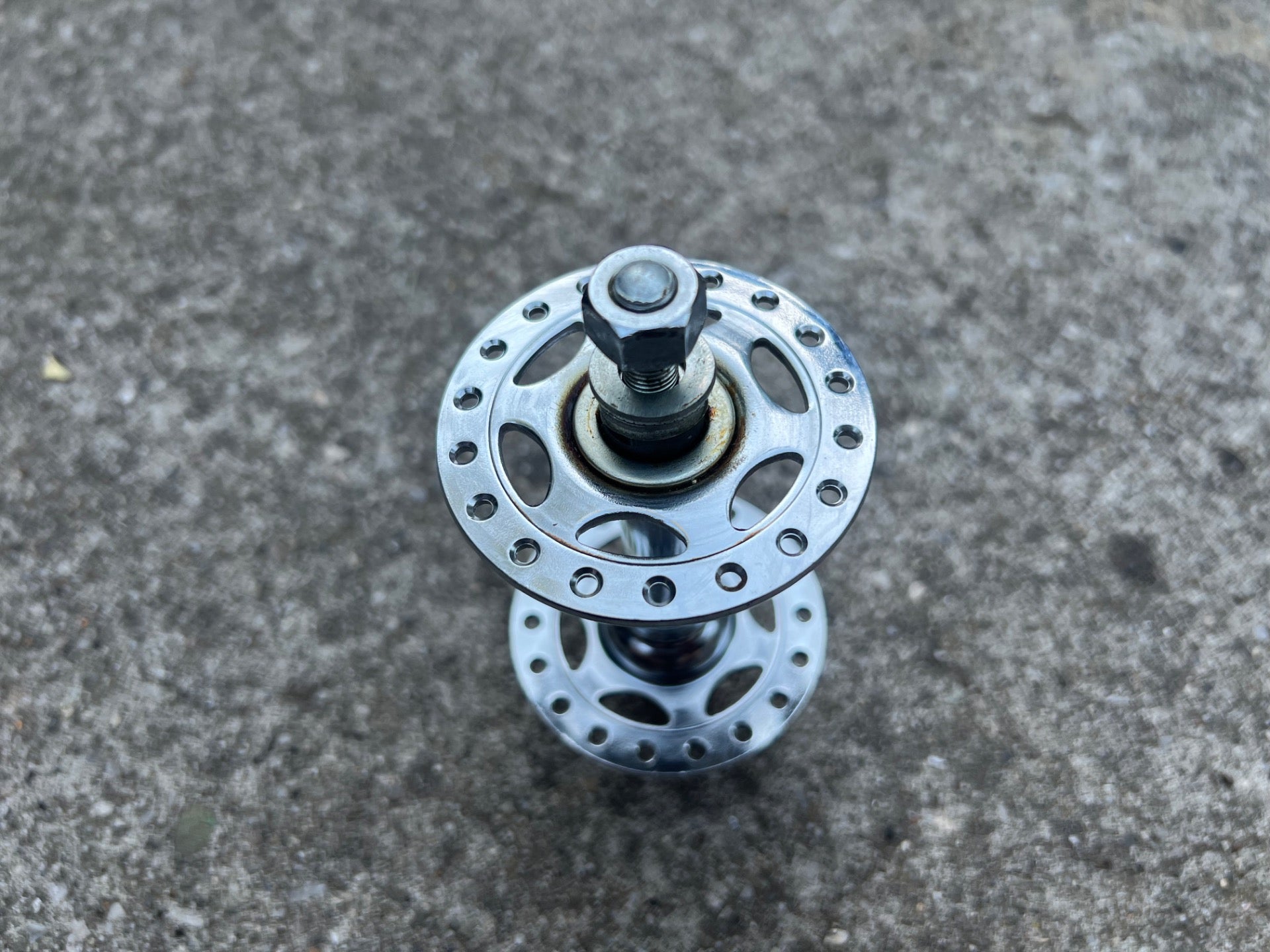 NOS Shimano 5353 36H Hole 93mm Front Hub Vintage Road BMX Cruiser High Flange - Image 5