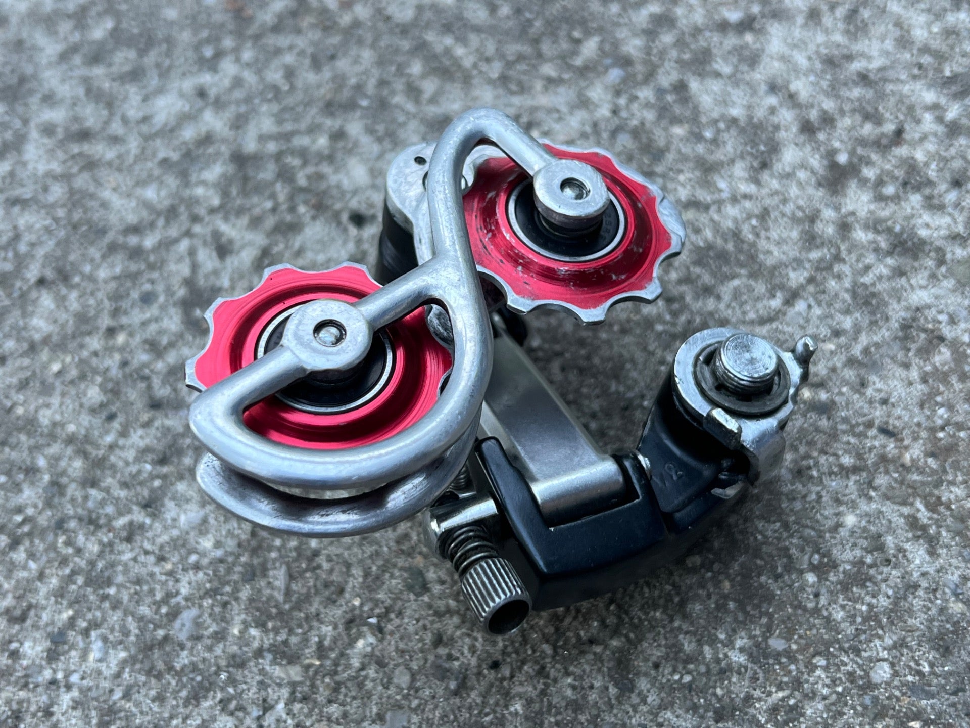 Shimano Crane Rear Derailleur Short Cage 5 Speed Black Vintage Road Bullseye   - Image 5