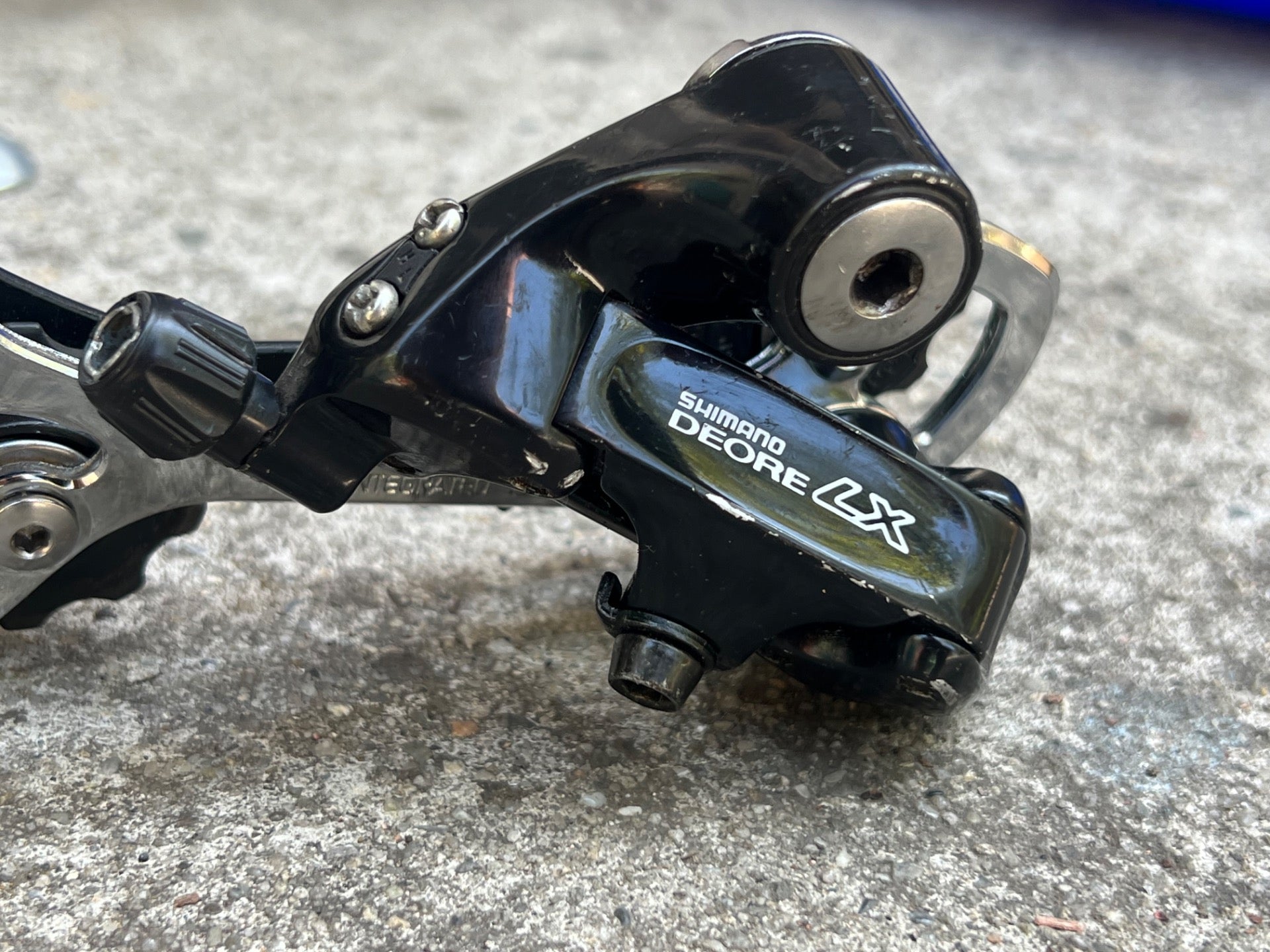 CLEAN Shimano Deore LX RD-M567 Rear Derailleur 8 Speed Long Cage Vintage MTB - Image 5