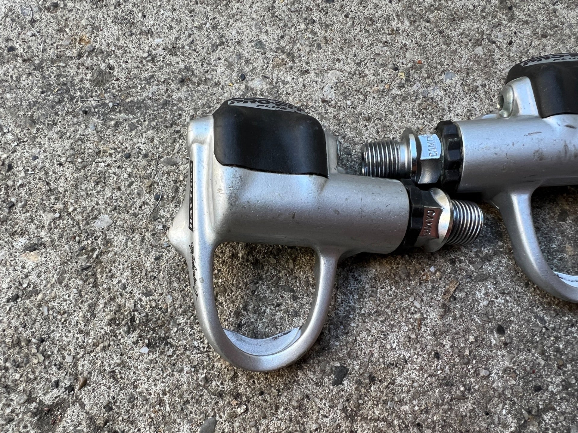 Campagnolo Daytona Clipless Pedals Pro Fit Vintage Road Gravel Gray Campy - Image 5