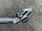 NOS SR MTE-100 Seatpost 26.4x260mm Vintage Adjustable QR MTB ATB Silver Alloy-Bicycle Bin