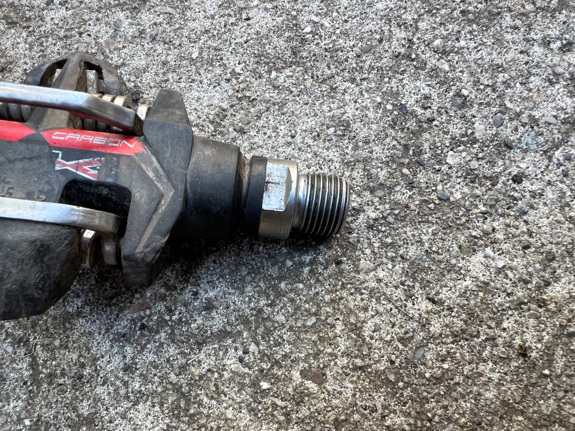 TIME ATAC XS Carbon Pedal Left Non Drive Single Orphan Crmo Steel MTB Gravel Bik - Image 5