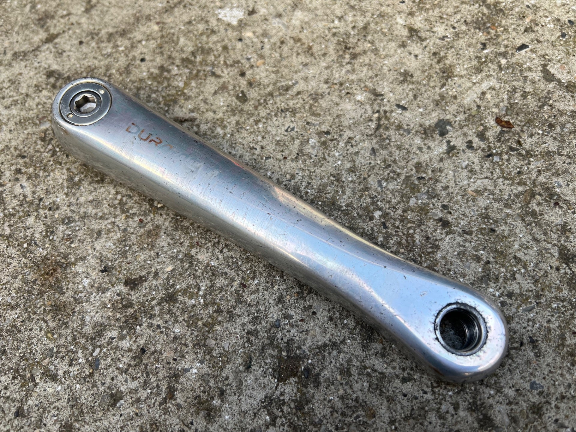 Shimano Dura Ace FC-7703 48-39-30 Triple Crankset 172.5mm Road Bike Silver  - Image 17
