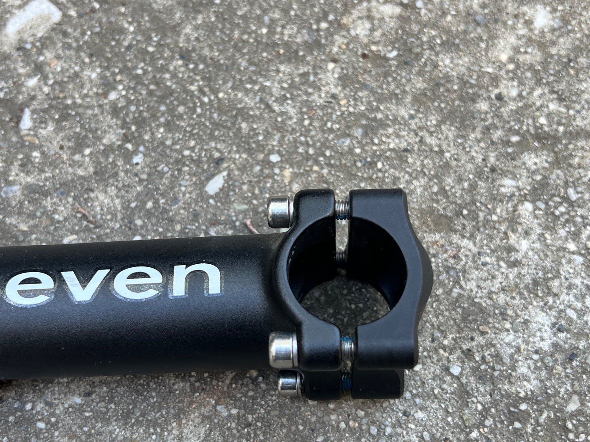 MINT Seven Cycles 110x26.0mm Stem -6 Deg Rise 1 1/8” Black Road Bike Aluminum  - Image 6