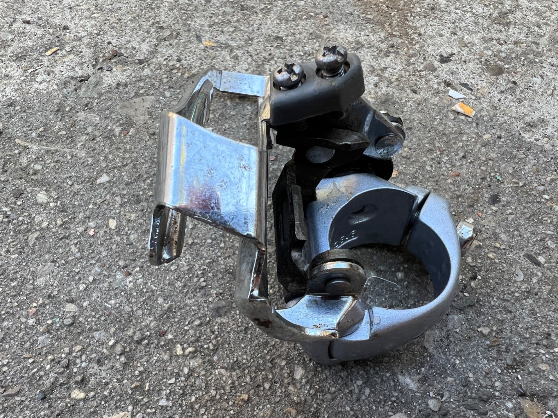 Shimano RSX A410 28.6mm Bottom Pull Front Derailleur Low Clamp 3x8 Triple Road - Image 5