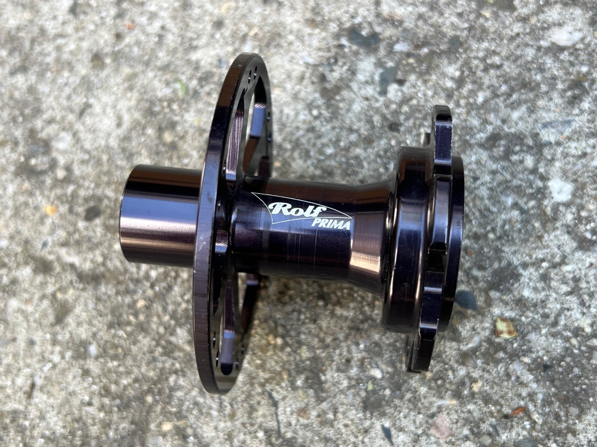 Rolf Prima 24H Rear Hub Shell Black Anodized Aluminum Road Bike Racing 130mm - Image 5