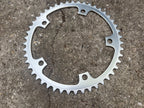 NOS Suntour Superbe 144BCD 47T Chainring Vintage Road Track Silver Big Aluminum-Bicycle Bin
