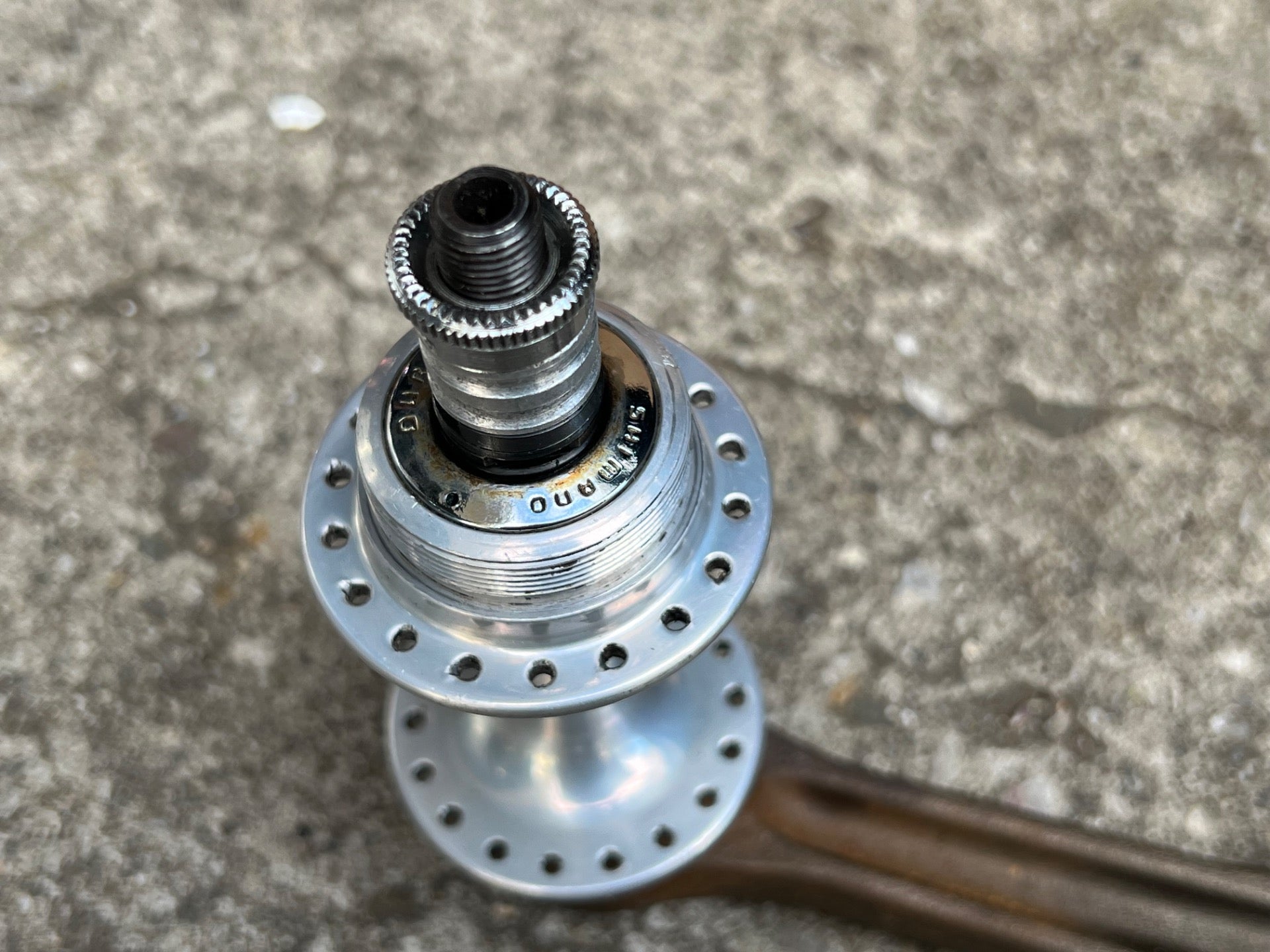 Shimano Dura Ace 36H First Gen Generation Rear Hub 126mm Low Flange 5 Speed   - Image 5