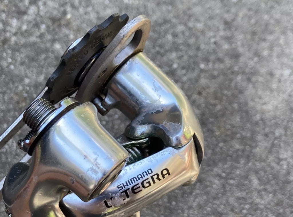 Shimano Ultegra RD-6500 Long Cage 9 Speed Rear Derailleur Vintage Road Silver - Image 5