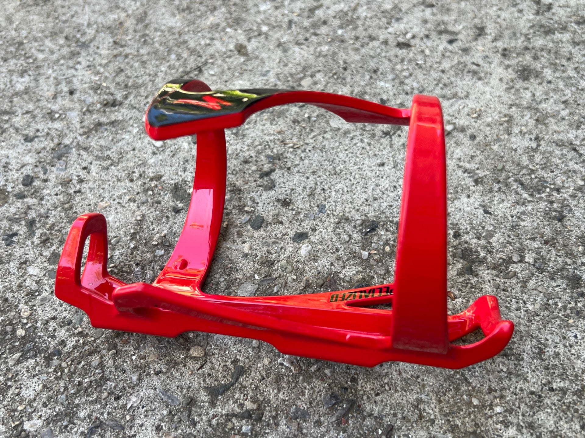 Specialized Carbon Water Bottle Cage Red Black Road Mountain Gravel Bike MTB  - Image 5