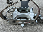 Used Campagnolo Centaur MTB Pedals Vintage 9/16 Mountain Bike 90’s Chrome Toe Strap-Bicycle Bin