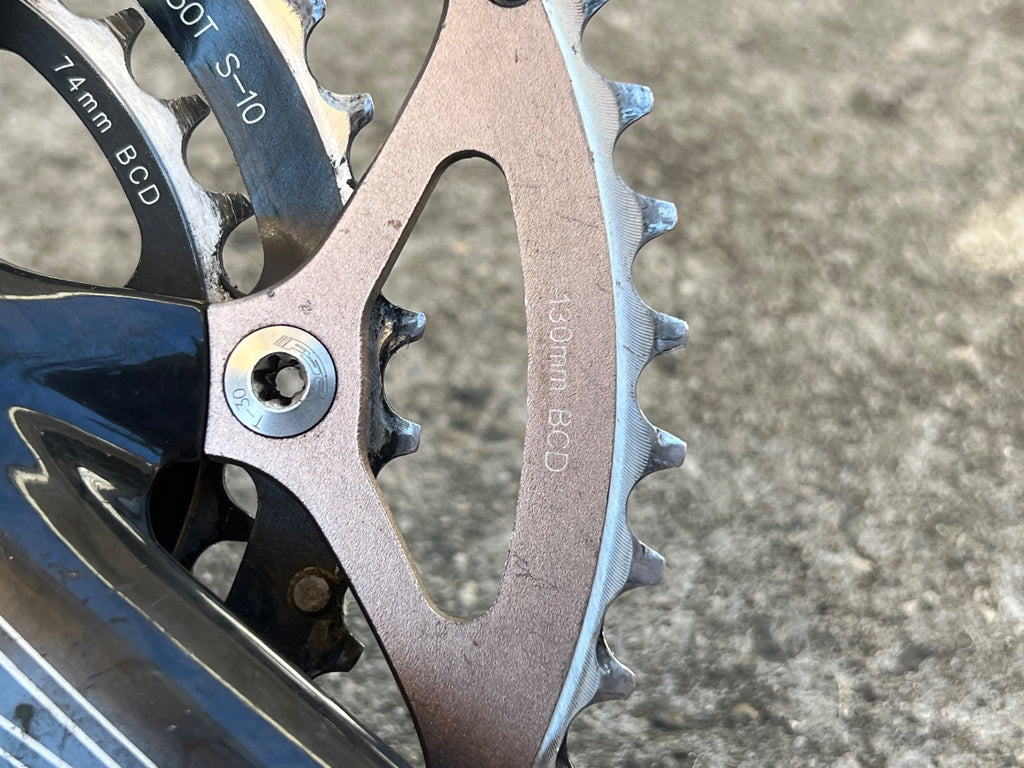 FSA SLK Carbon Triple Crankset 30-39-50T 10 Speed 170mm Road GXP Touring Gravel - Image 12