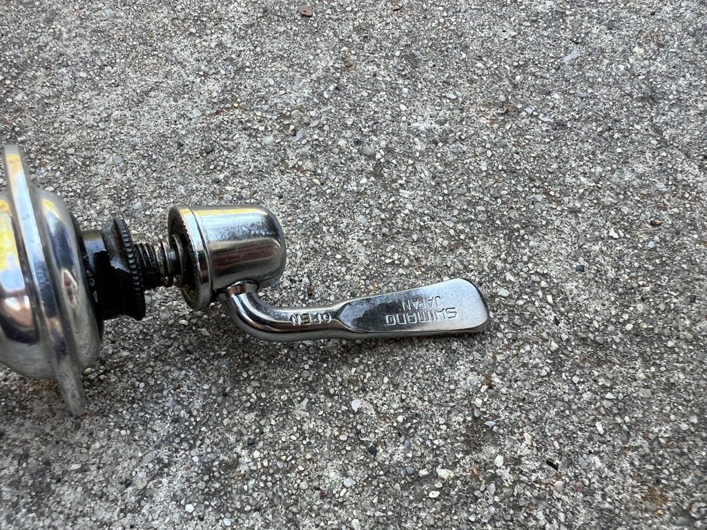 Shimano Dura Ace 7400 Front Hub 32H Hole 100mm Quick Release Vintage Road Bike  - Image 5