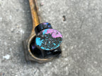 Used GT Flip Flop 120x25.4mm Stem Black Purple Blue Midnight Aurora Splatter 1991-Bicycle Bin