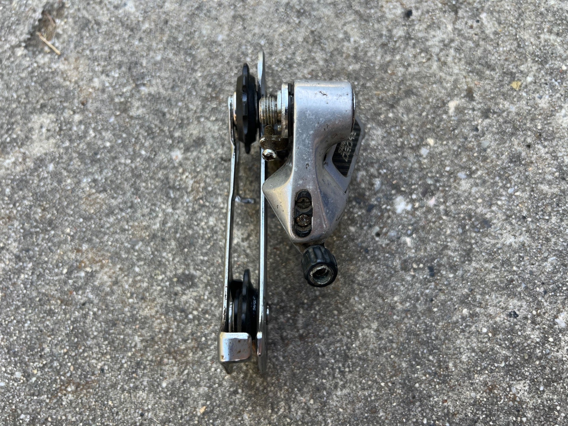 Shimano Deore RD-MT62 7 Speed Rear Derailleur Vintage MTB Touring Gray Silver  - Image 5