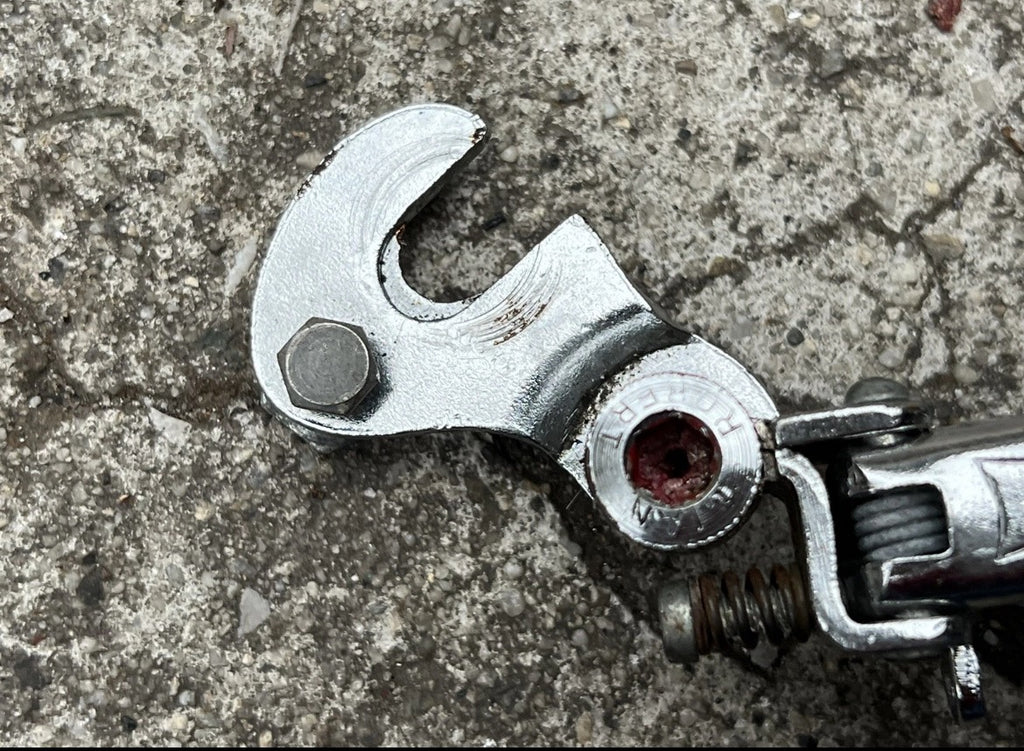 NICE Cyclo Campione Rear Derailleur 5 Speed Vintage Road Steel Chrome Retro - Image 5