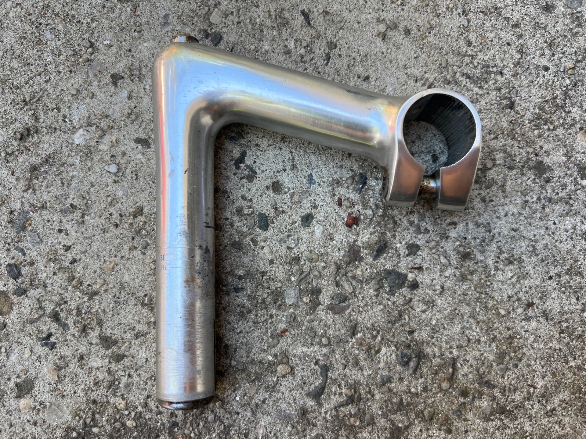Cinelli 1A Quill Stem 26.0x100mm 1” Vintage Retro Road Bike Silver Touring Bike - Image 6