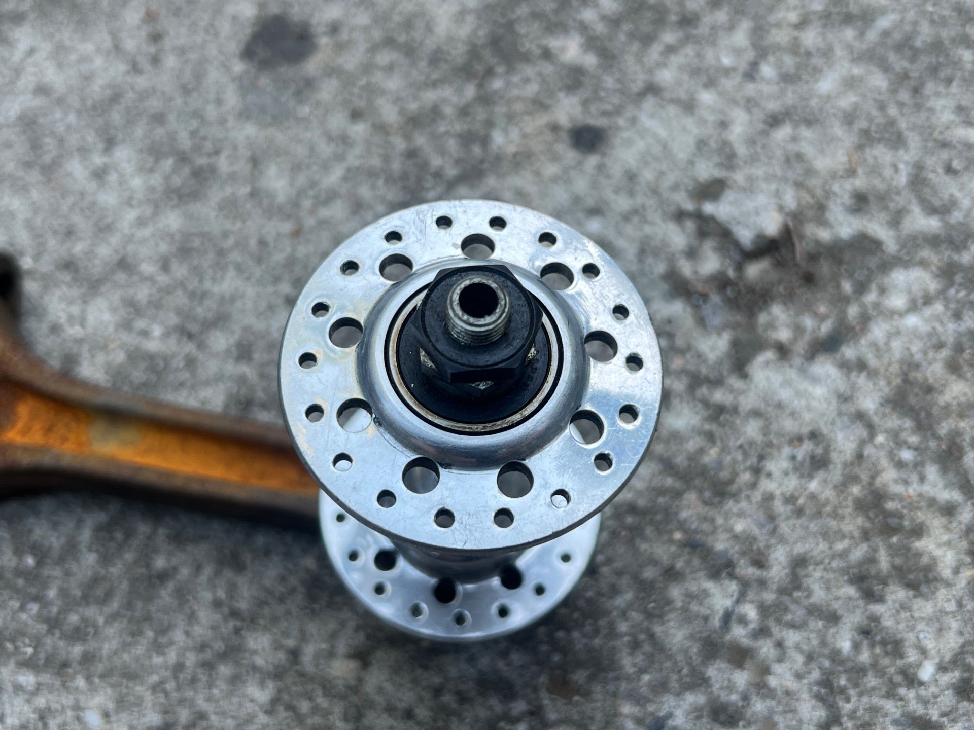 Sunshine GyroMaster 36H Front Hub High Flange Road Touring Sealed Bearing Retro - Image 5