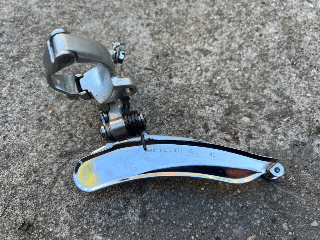 Shimano AG Tech 28.6mm Bottom Pull Double Front Derailleur Vintage Road Bike  - Image 5