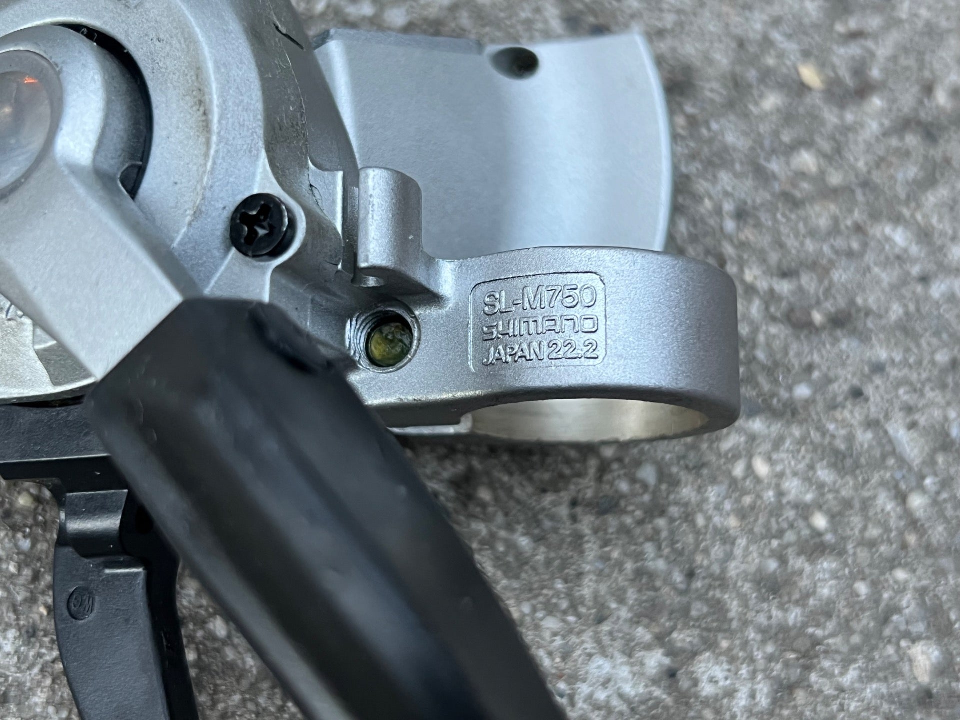 Shimano Deore XT SL-M750 9 Speed Rear Right Shifter Vintage MTB Gray Trigger  - Image 5