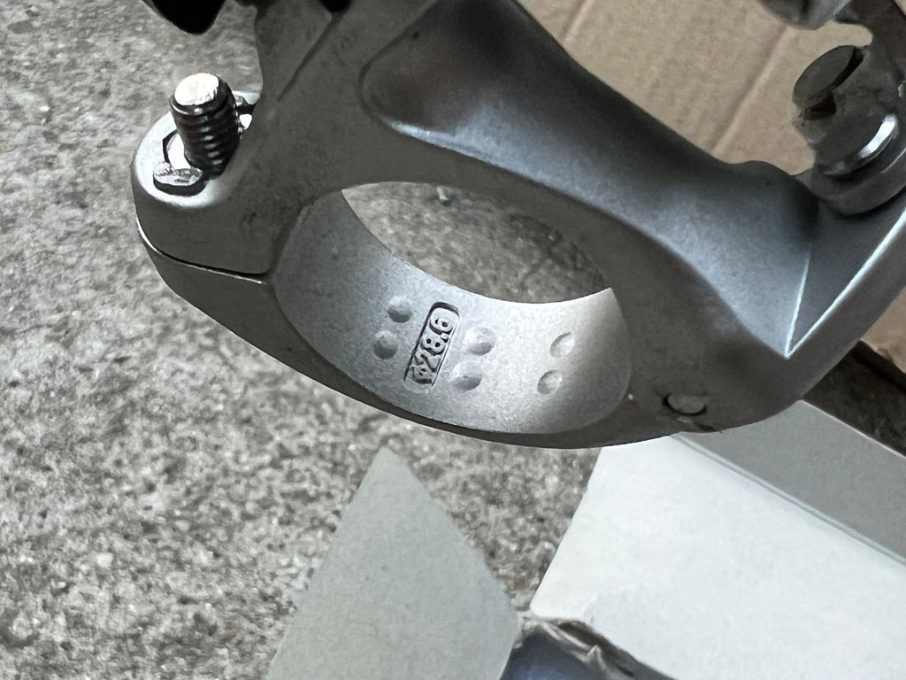 NOS Shimano Deore XT FD-M750 28.6mm Bottom Pull Low Clamp Front Derailleur Retro - Image 5