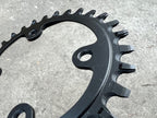 Used NEW SRAM XX1 X-Sync 30T 11 Speed 76BCD Asymmetrical Chainring Black Silver MTB-Bicycle Bin