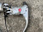 Used Dia Compe Drop Bar Brake Levers Pair Silver Aluminum Gray Vintage Retro Road-Bicycle Bin