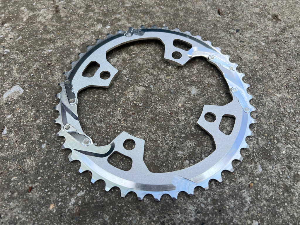 NOS NEW Raceface 104BCD 44T Chainring 9 Speed Vintage MTB Silver Mountain Bike - Image 5