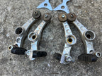 Used Suntour Roller Cam Brake Set Brakes Vintage MTB ATB Retro Mountain Bike Silver-Bicycle Bin