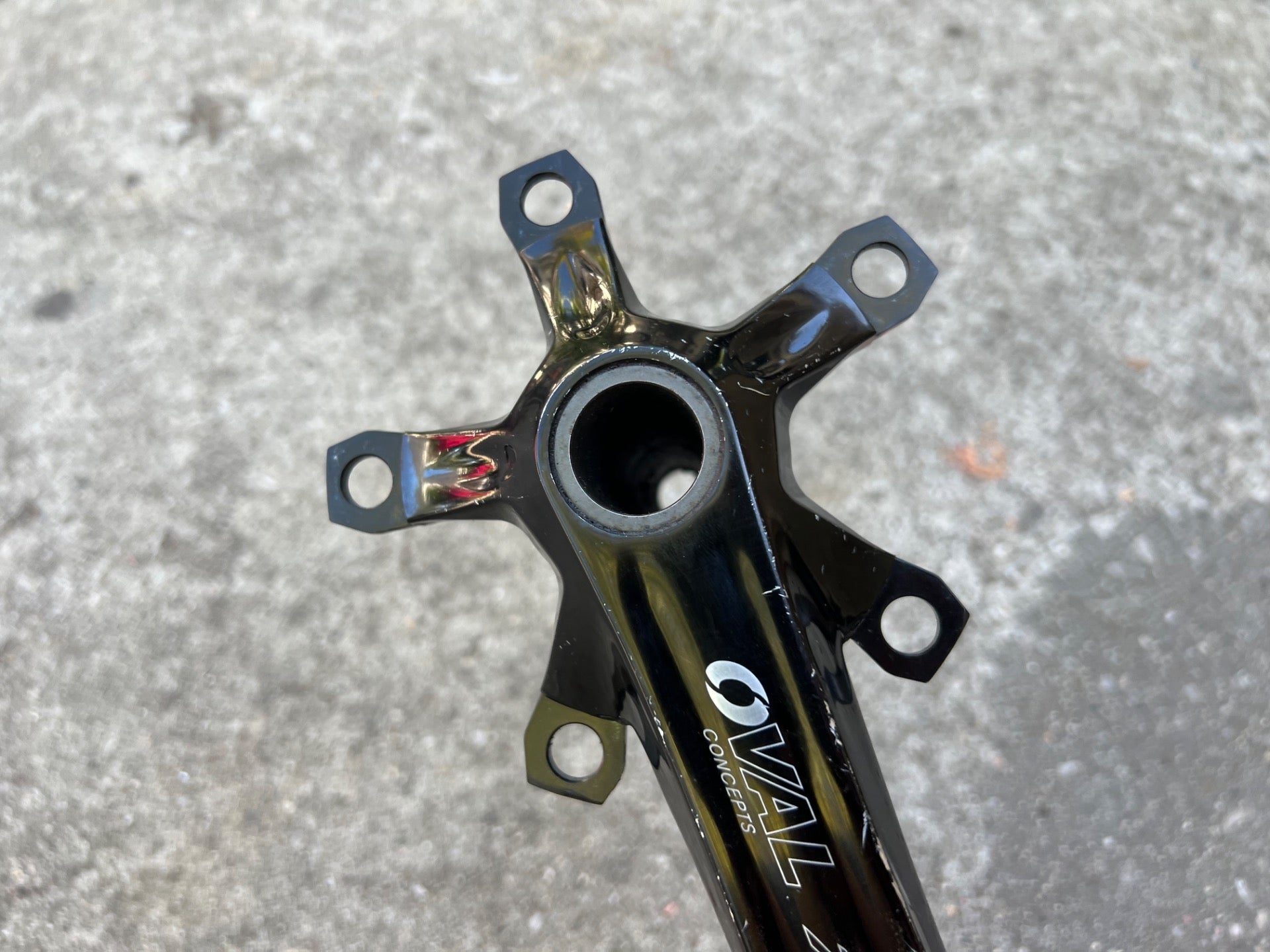 Oval Concepts 730 Crank Arms Cranks 170mm 110 BCD 5 Bolt Road Gravel Bike Black - Image 10