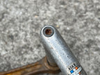 Used ATAX 25.0x100mm 1in 22.0mm French Quill Drop Stem Vintage Road Bike Gray Thread-Bicycle Bin